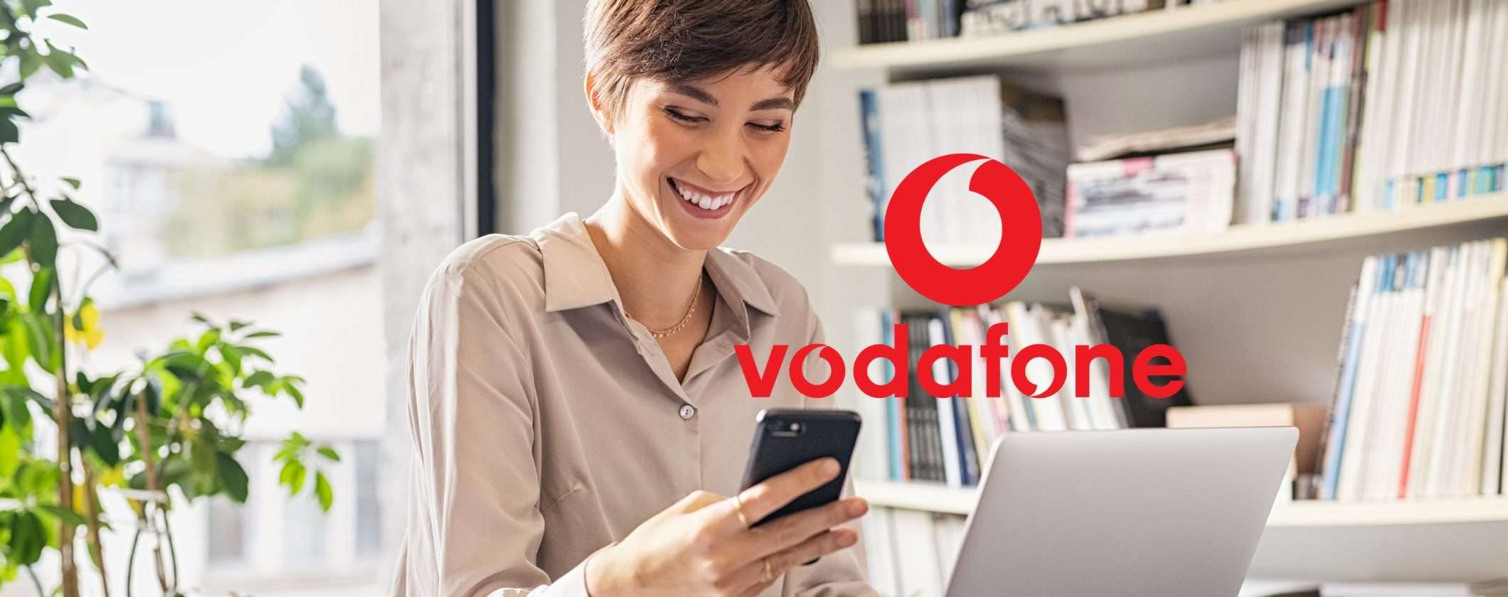 Vodafone è la Fibra SENZA LIMITI a soli 25,90€ al mese