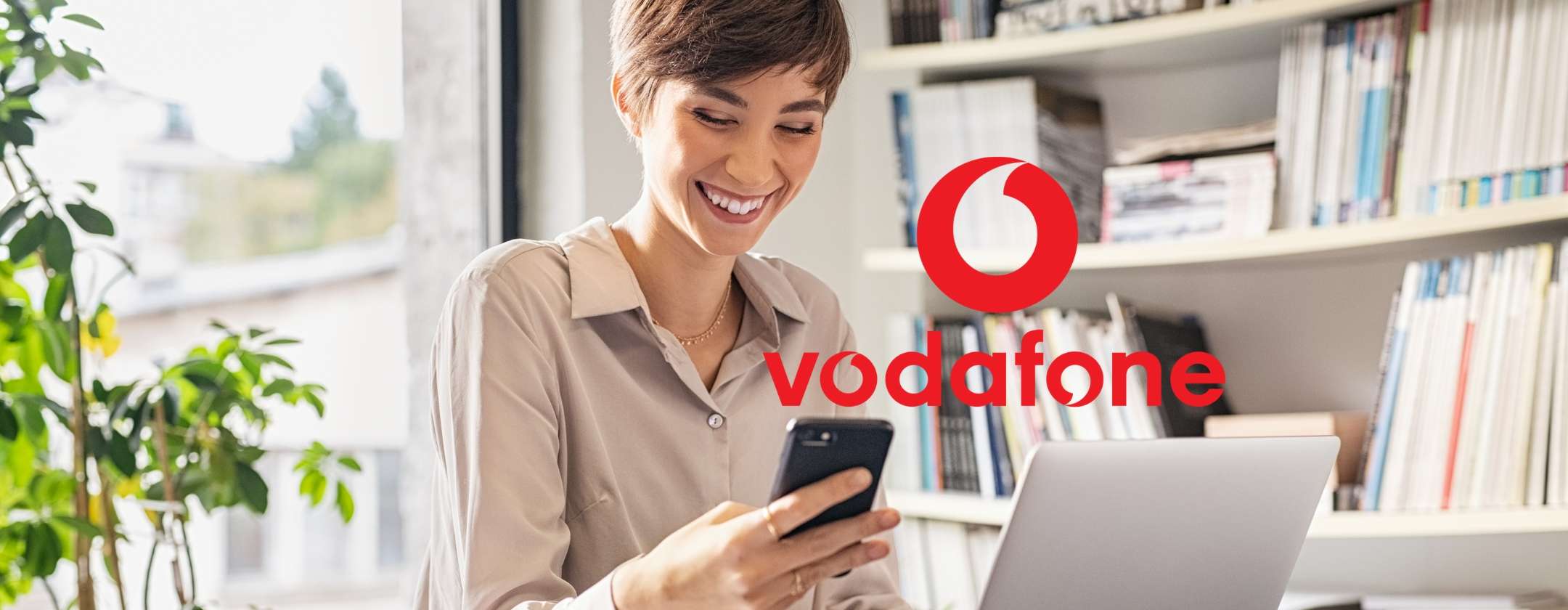 Vodafone è la Fibra SENZA LIMITI a soli 25,90€ al mese