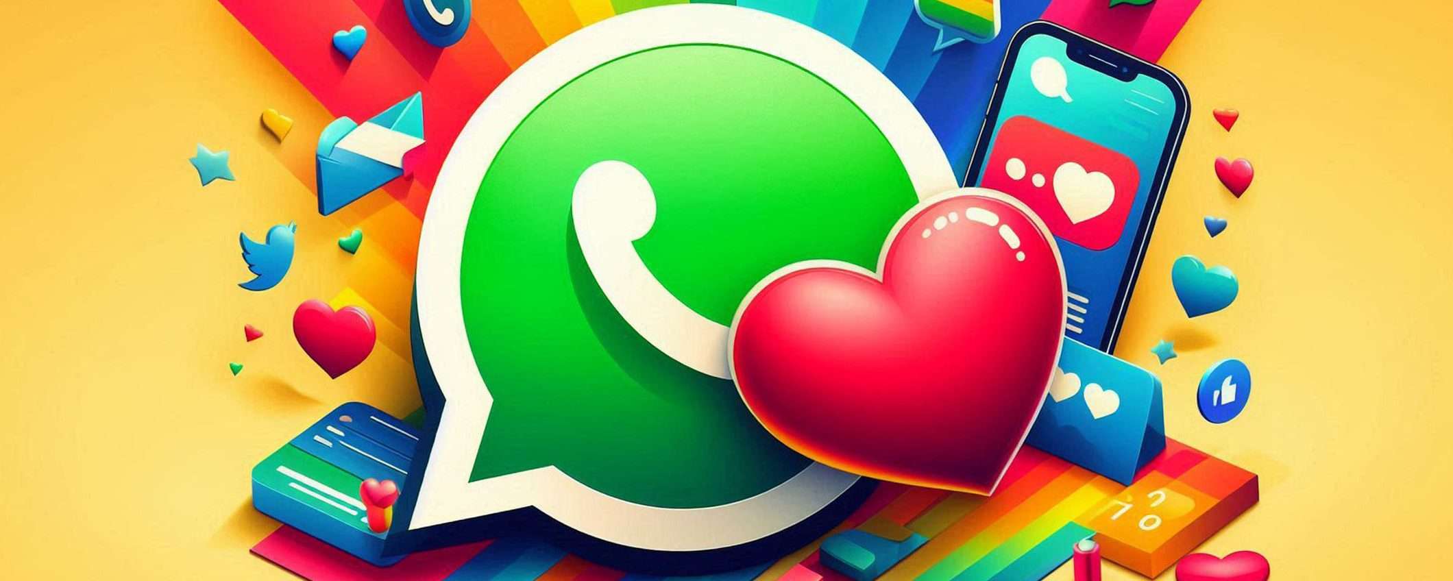 WhatsApp: arrivano le reazioni per gli aggiornamenti di stato