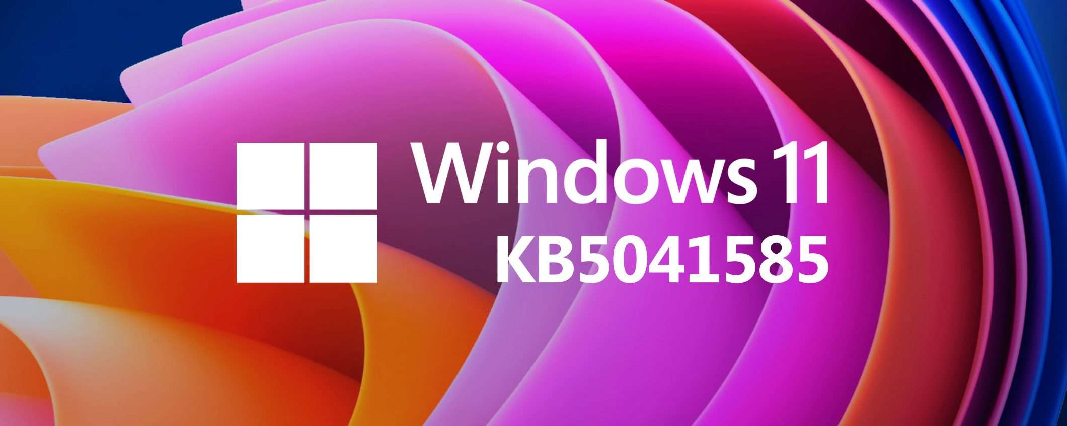 Windows 11 KB5041585 in download: le novità dell'aggiornamento