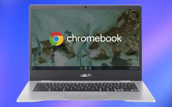 ASUS Chromebook a 198 euro: offerta Amazon per il Back to School