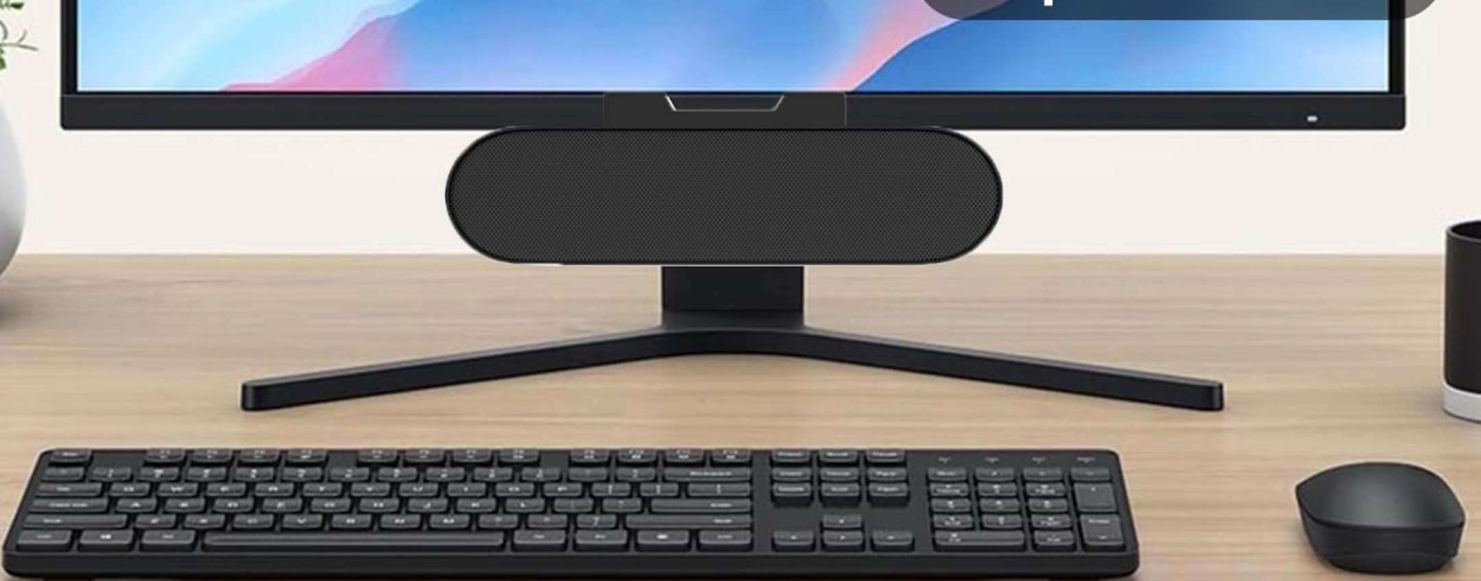 Altoparlante per PC minimal ed elegante: in offerta a 16 euro (Amazon)