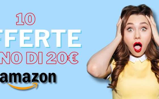 Offerte Amazon settembre: 10 prodotti a meno di 20€ in sconto subito