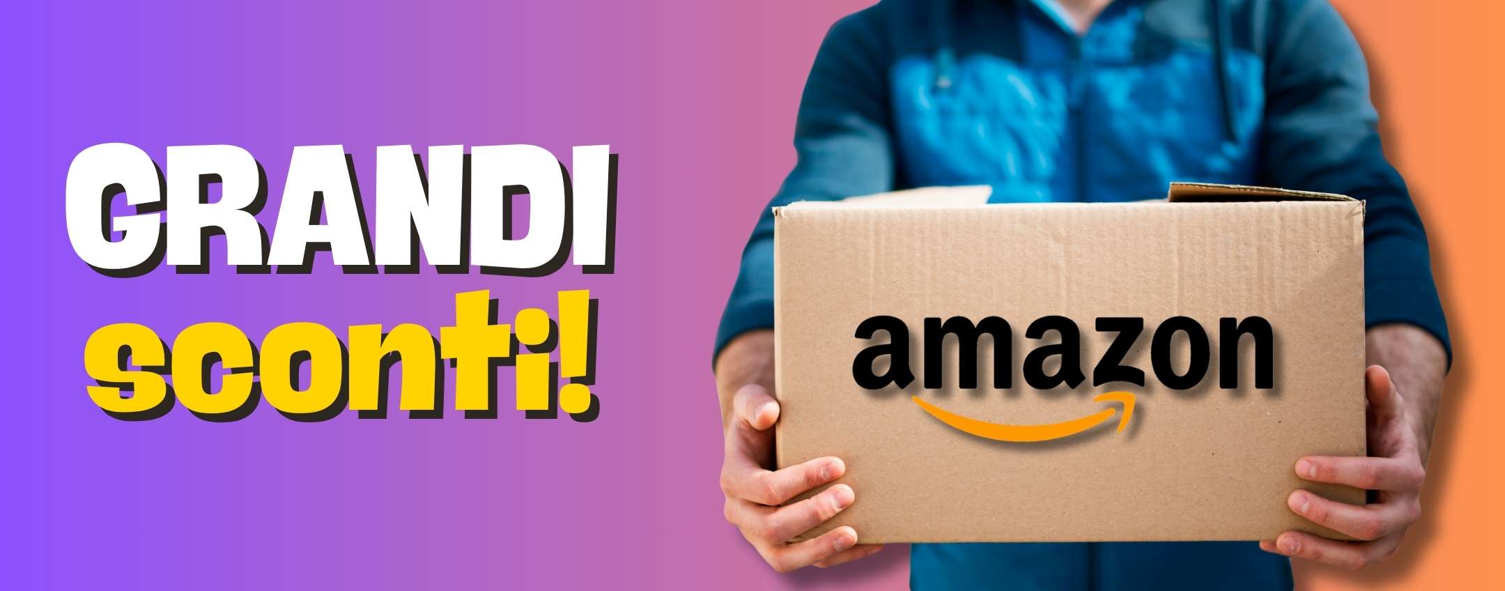 Nuovi sconti Amazon: 10 offerte per iniziare la settimana in grande stile