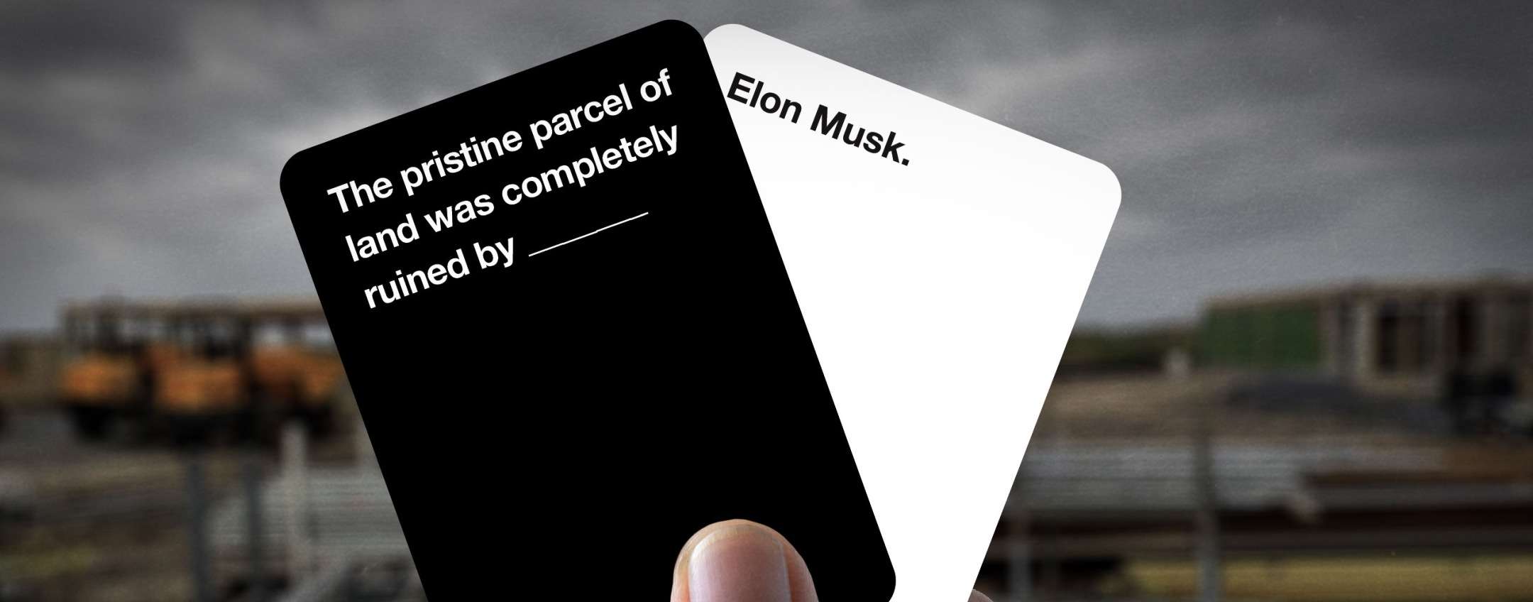 Cards Against Humanity denuncia SpaceX