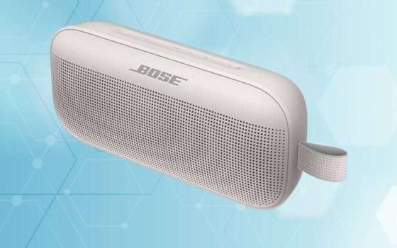 Bose SoundLink Flex: diffusore portatile bluetooth in sconto (-29%)