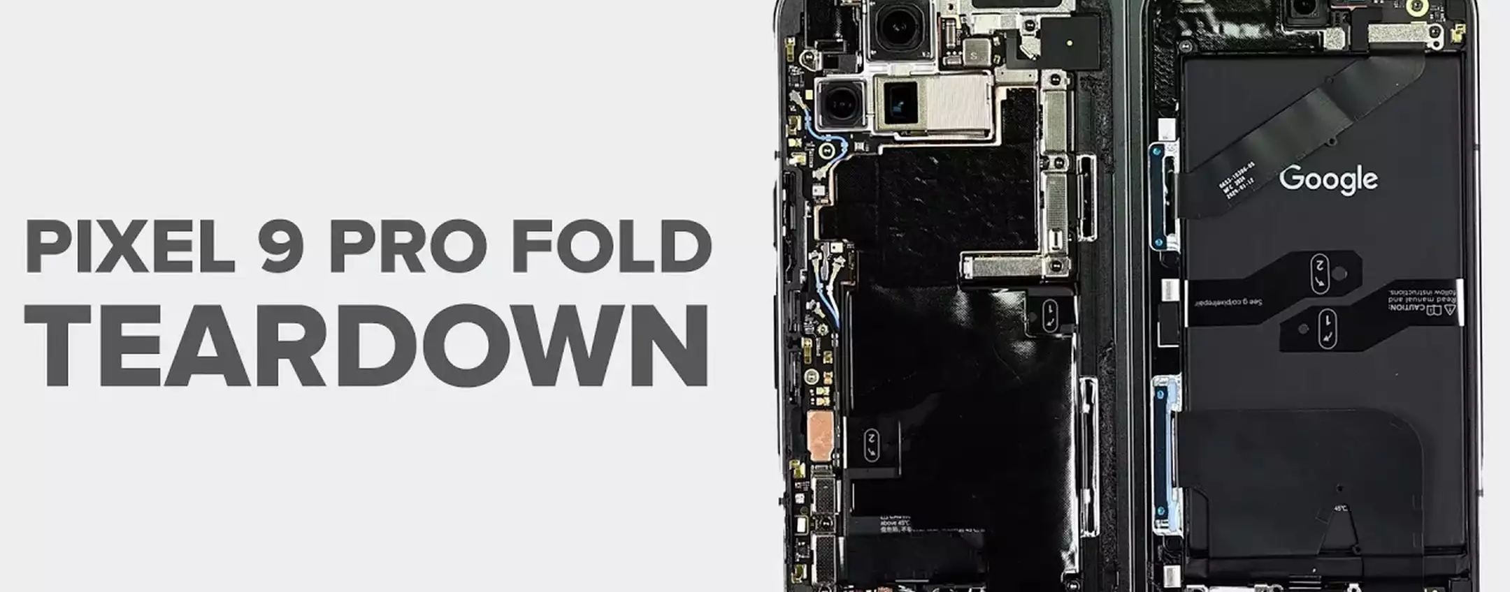 Google Pixel 9 Pro Fold è il pieghevole più riparabile