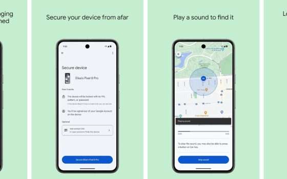 Google migliora Find My Device con banda ultralarga e AR