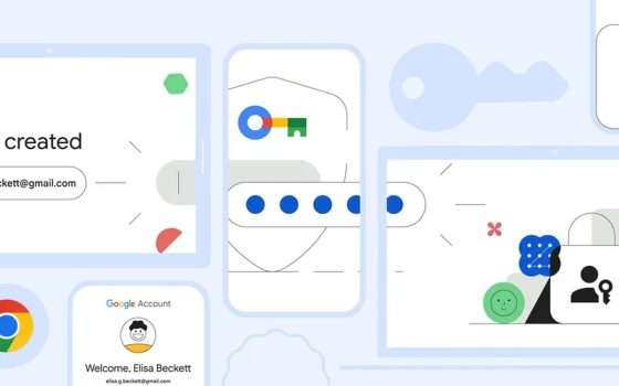 Google semplifica la sincronizzazione delle passkey