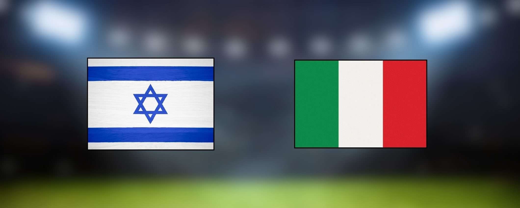 Israele-Italia: dove vederla in TV e in streaming anche all'estero