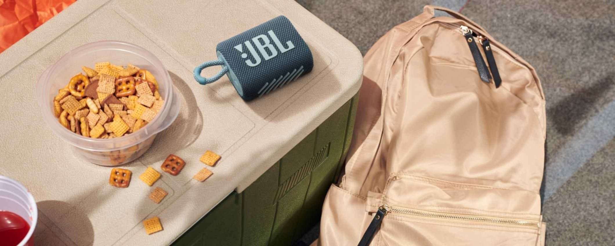 JBL GO 3: lo speaker bluetooth è in sconto a 29,99€ (-33%)