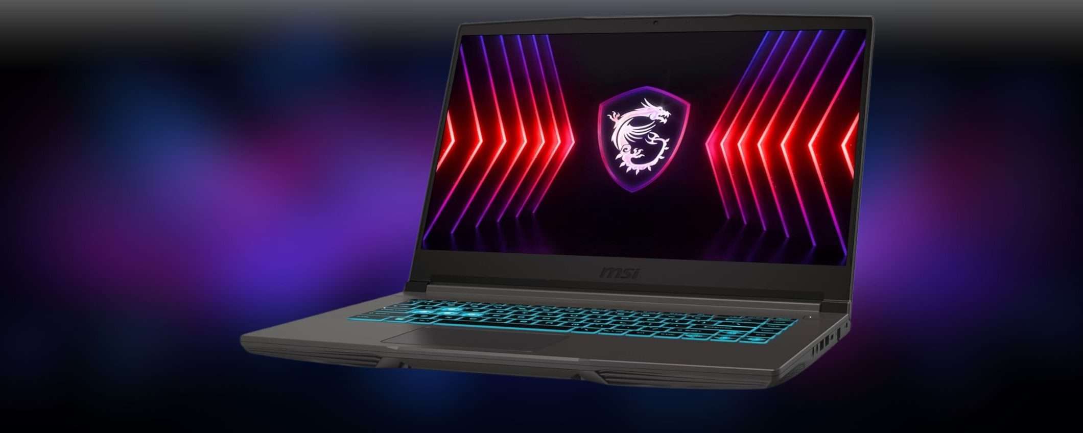 MSI Thin 15: notebook da gaming (i7, 16+512GB, RTX 2050) in FORTE SCONTO