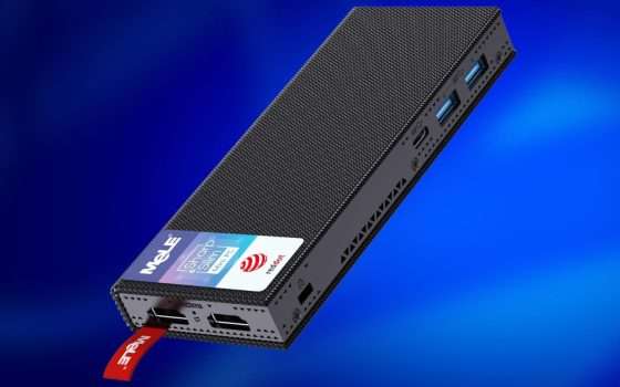 Mini PC Stick con Intel, 8+256GB e Windows 11 Pro in offerta a tempo su Amazon