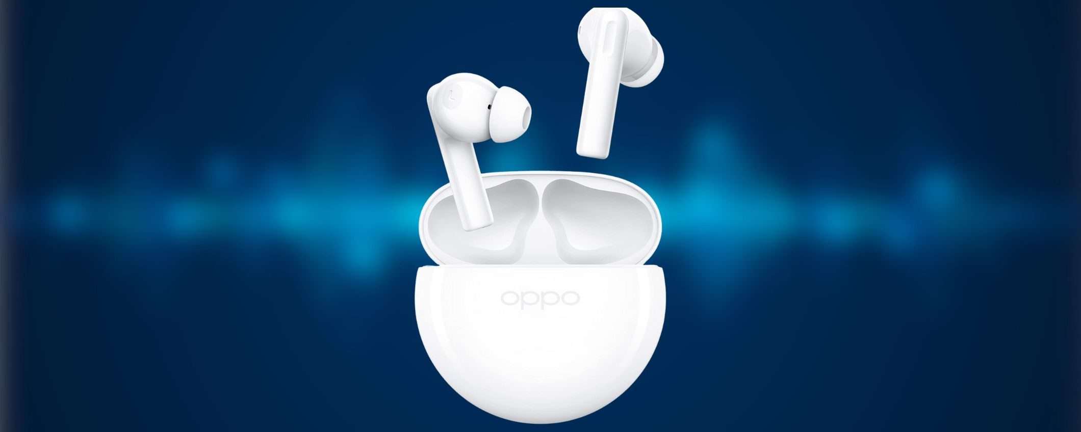 OPPO Enco Buds2: sconto clamoroso del 60% su Amazon