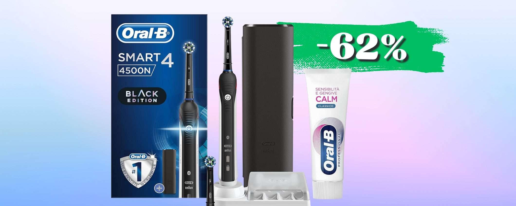 Spazzolino elettrico Oral B in SOTTOCOSTO: kit completo e igiene TOP