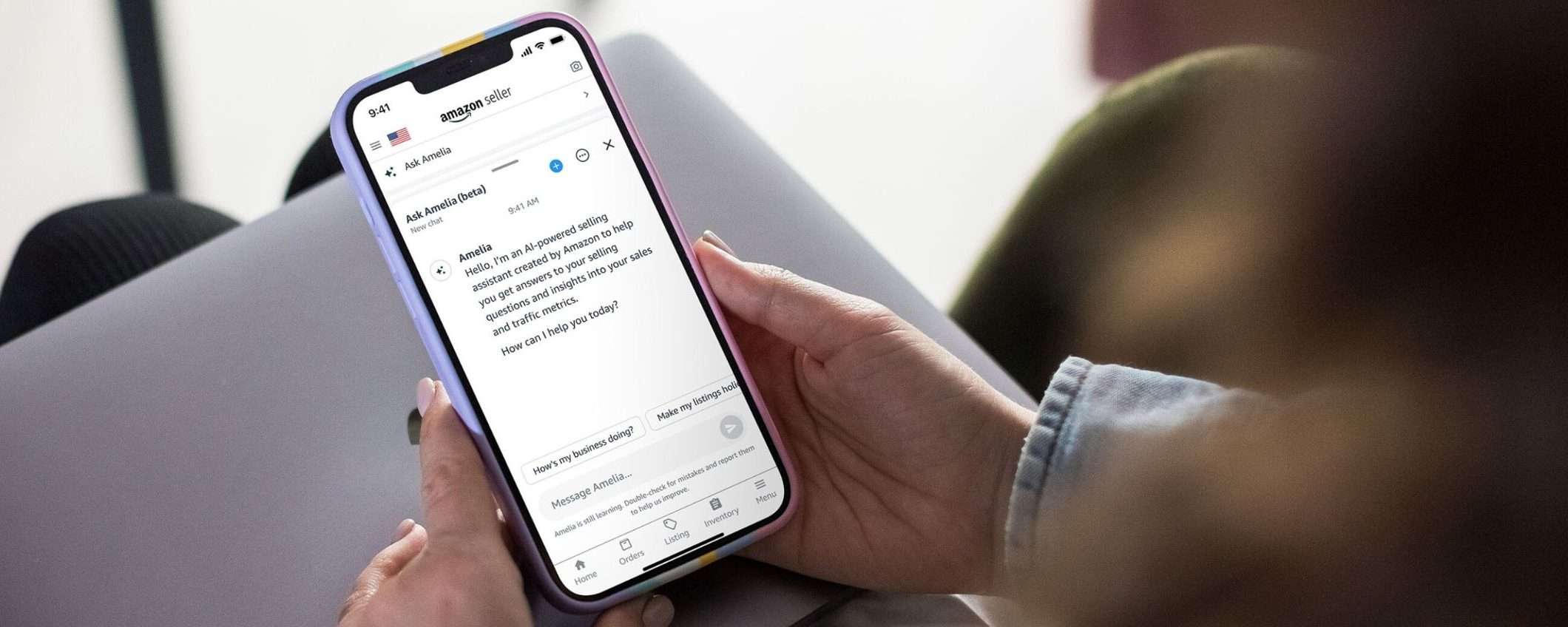 Amazon lancia Project Amelia, l'assistente AI per venditori