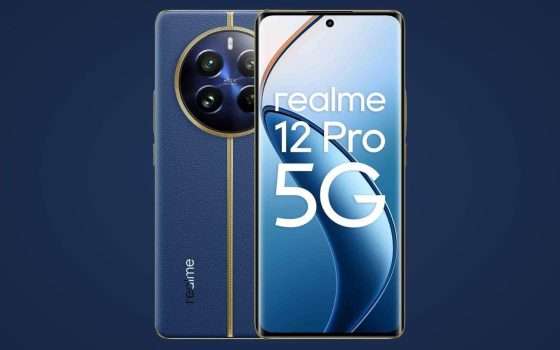 Realme 12 Pro: display curvo e fotocamera telescopica in ottimo sconto su Amazon