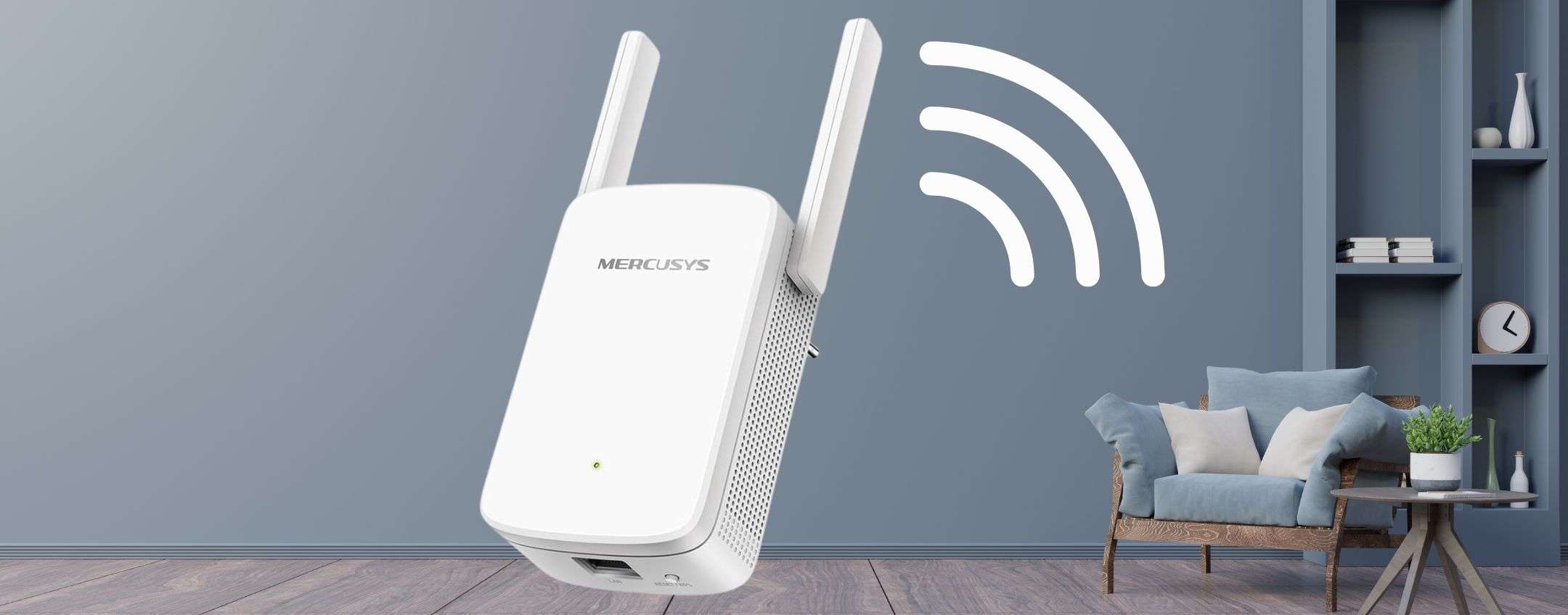 Ripetitore WiFi TP-Link in offerta su Amazon: migliora la copertura di rete