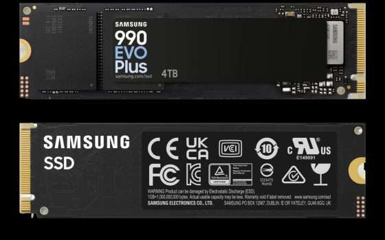 Samsung SSD 990 EVO Plus: prestazioni senza precedenti