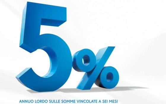 Vuoi ricevere il 5% lordo sulle tue somme vincolate? Scopri SelfyConto