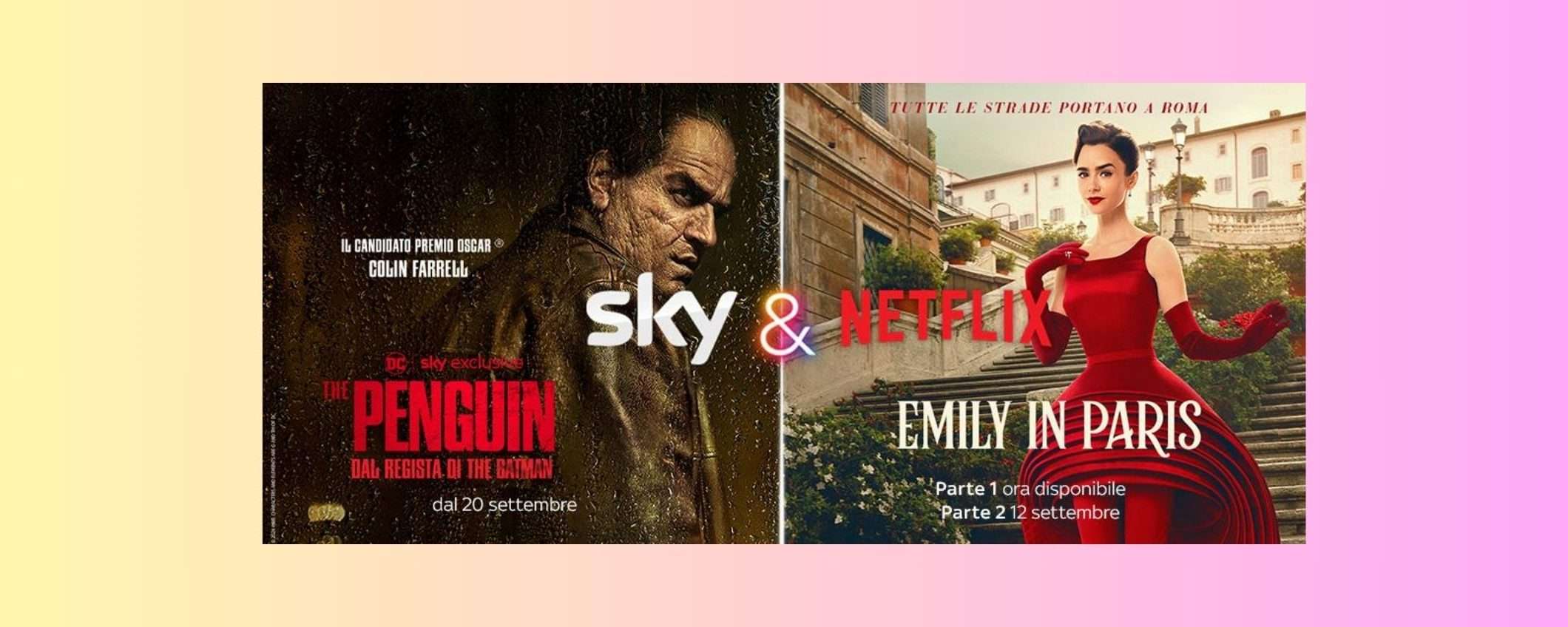 Sky e Netflix insieme a 14,90 euro al mese: torna la promo Intrattenimento Plus