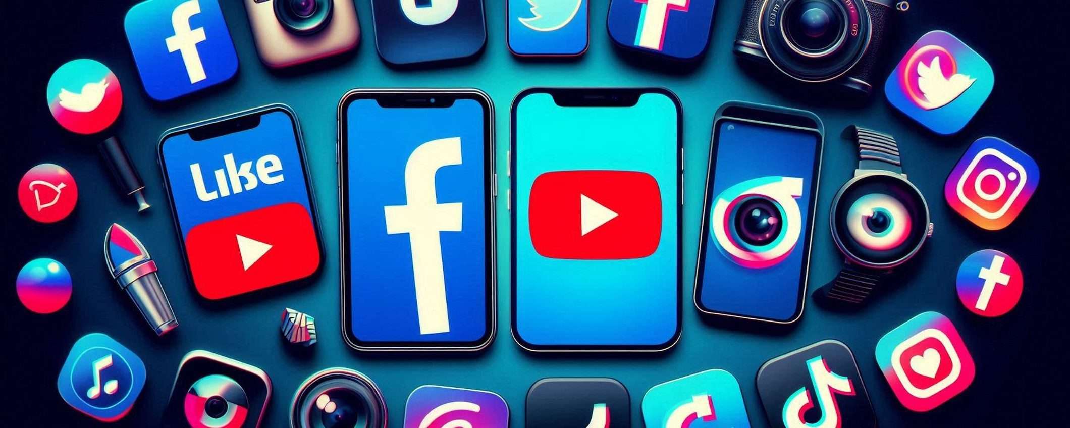 Social media e streaming: enorme raccolta di dati