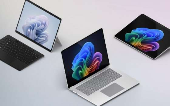 Surface Pro e Laptop con Snapdragon X per business