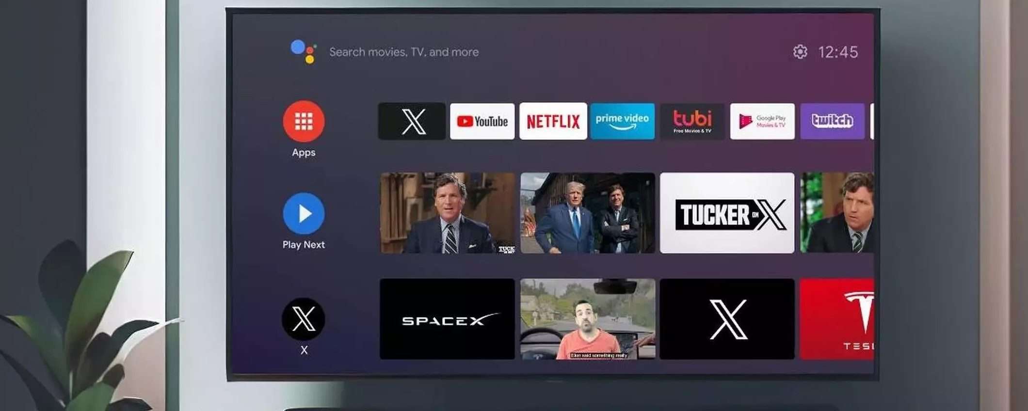 Elon Musk annuncia la disponibilità dell'app X TV