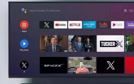 Elon Musk annuncia la disponibilità dell'app X TV