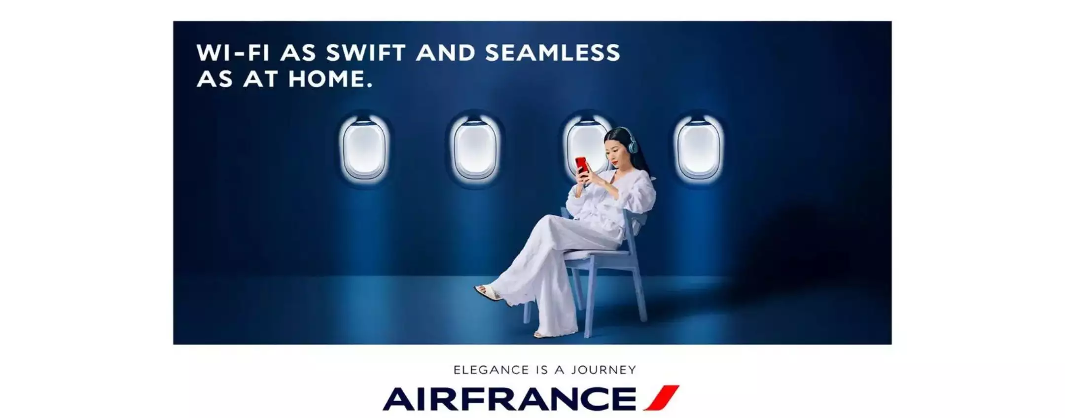 Anche Air France offre il Wi-Fi gratuito con Starlink