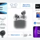 AirPods 4 di Apple, più comodi e con cancellazione del rumore