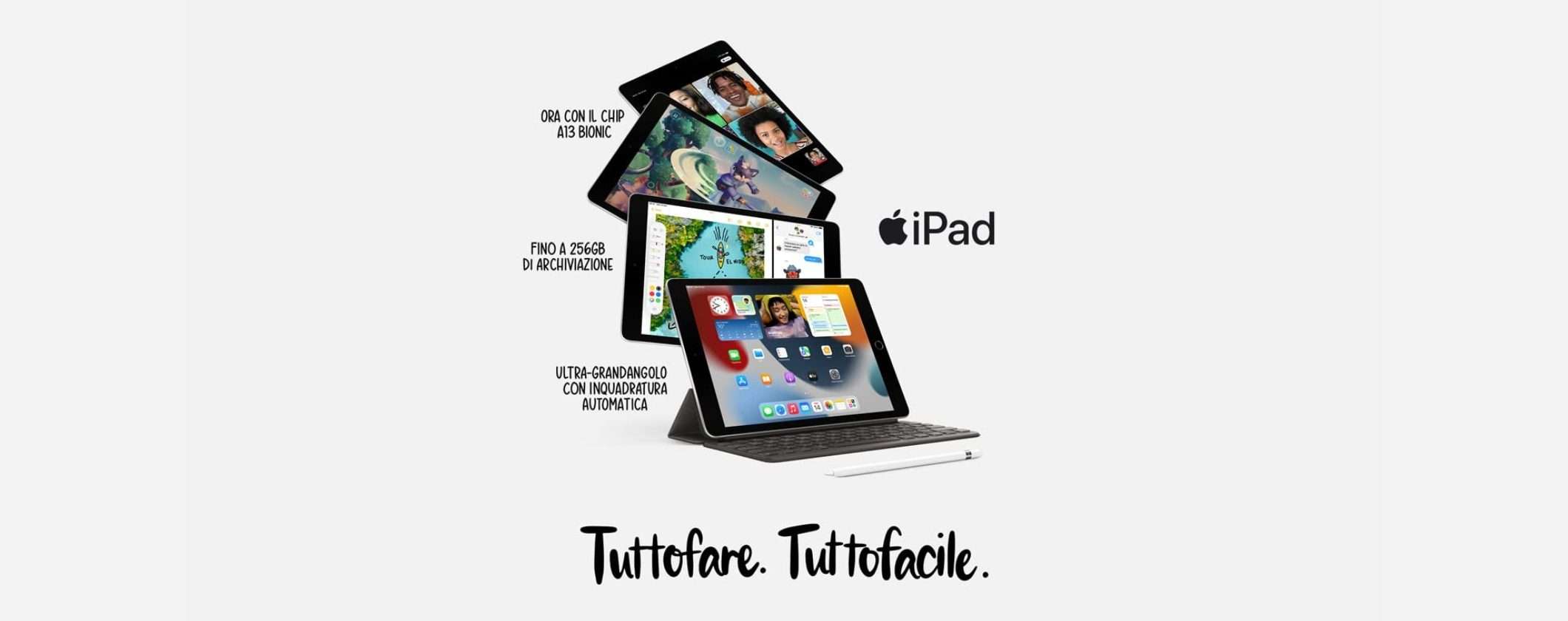 Apple iPad 9 in SUPER OFFERTA su Amazon: oggi solo 299€