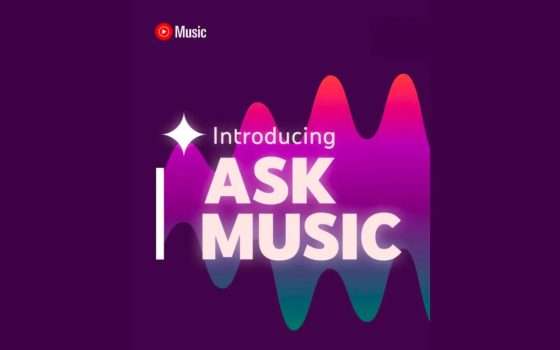 YouTube Music lancia Ask Music, la propria radio AI