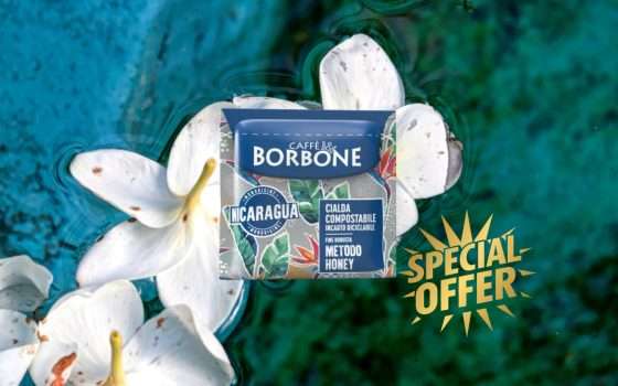 Cialde Caffè Borbone Nicaragua: l'espresso di lusso è in offerta