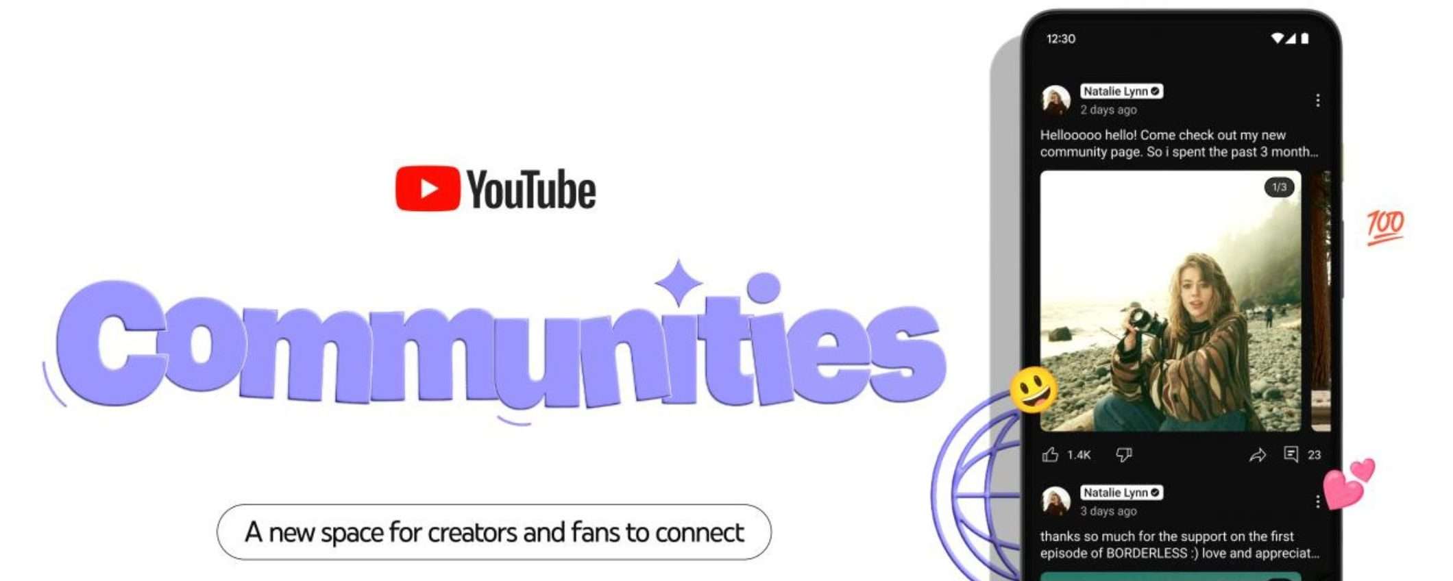 Su YouTube arrivano le Community come i server Discord