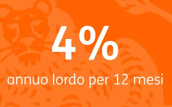 Attiva Conto Corrente Arancio: apri anche Conto Arancio e hai il 4%