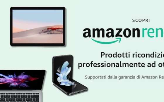 Amazon Renewed: devices Apple, Samsung e Windows come nuovi a prezzo mini