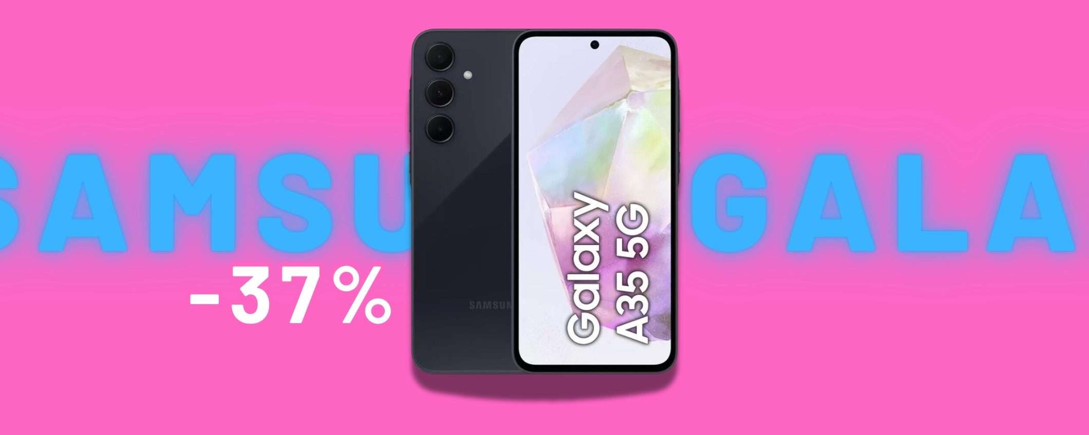 eBay vs Amazon per il SAMSUNG GALAXY A35 5G: più economico sul primo