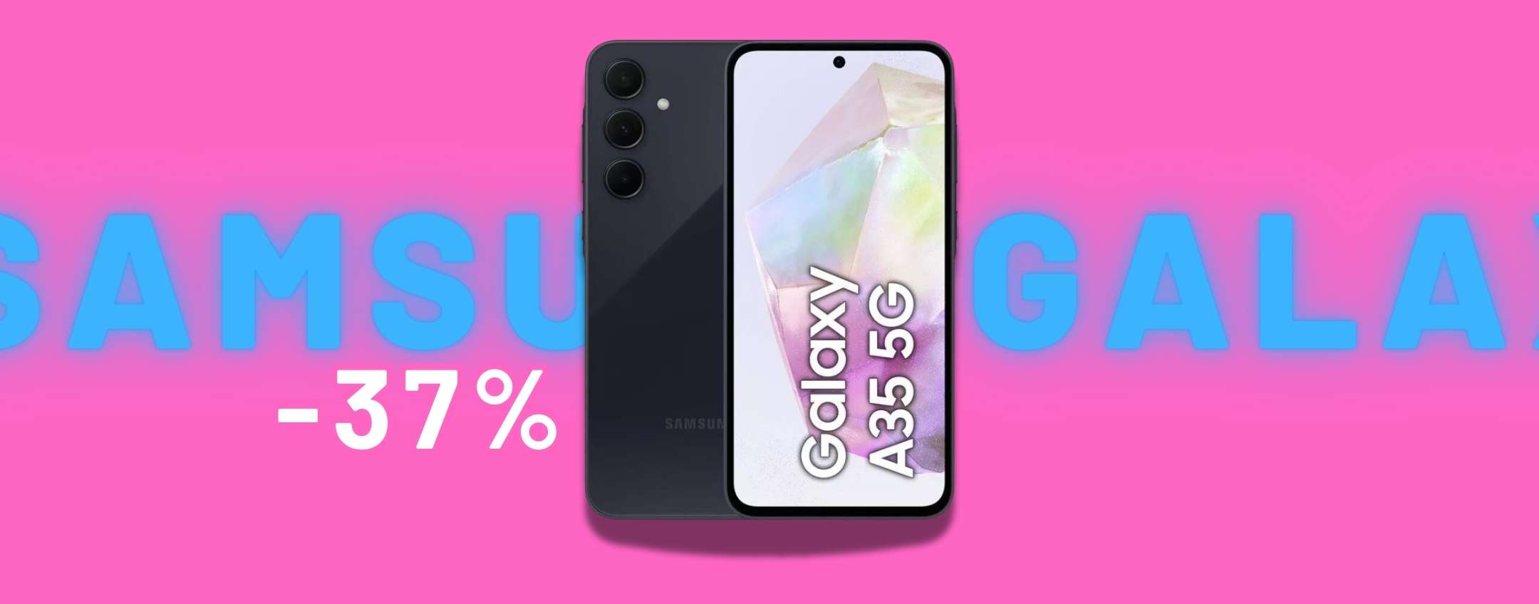 eBay vs Amazon per il SAMSUNG GALAXY A35 5G: più economico sul primo