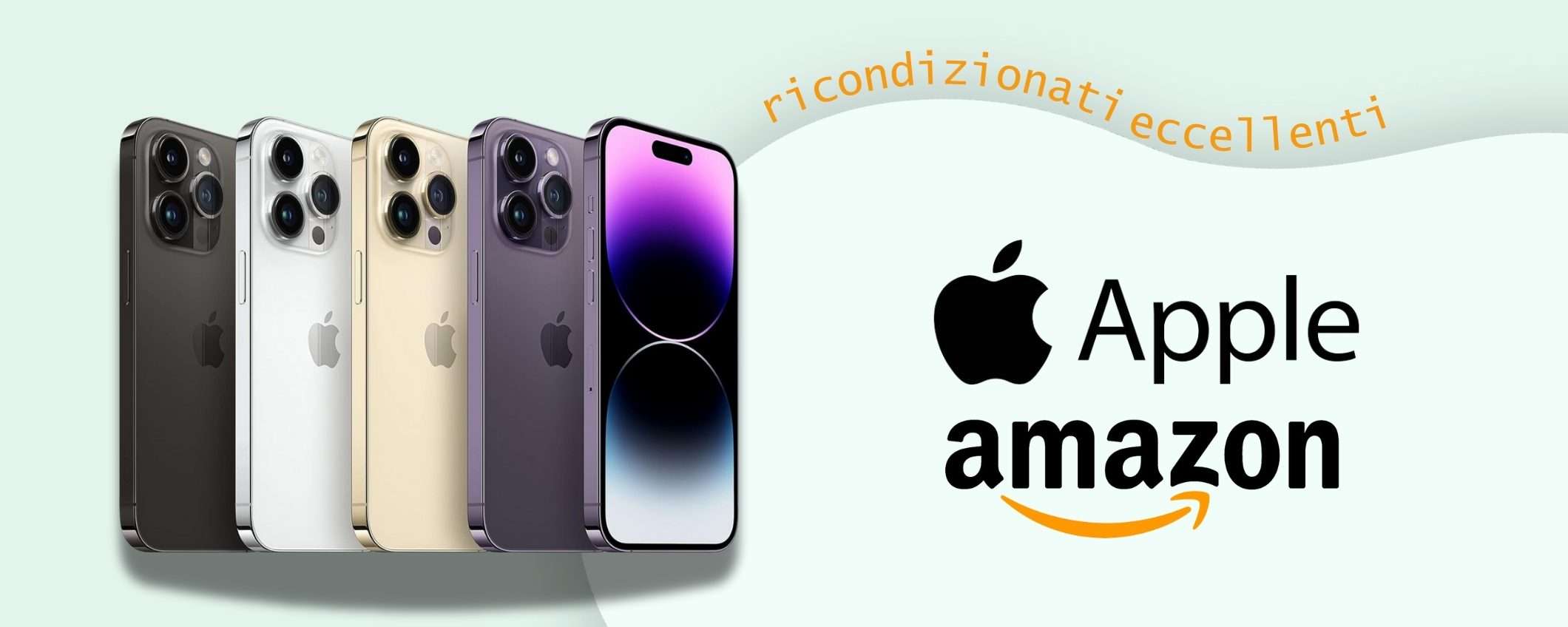 iPhone 12, 13, 14 e 15: occhio al prezzo, Ricondizionato Eccellente Amazon