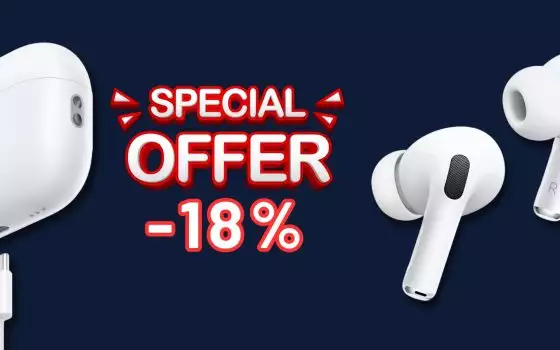 AirPods Pro 2ª gen in offerta, tue con meno di 230€ anche in 5 rate