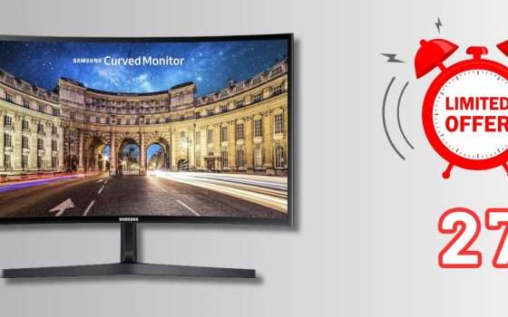 SAMSUNG, monitor Curvo da 27