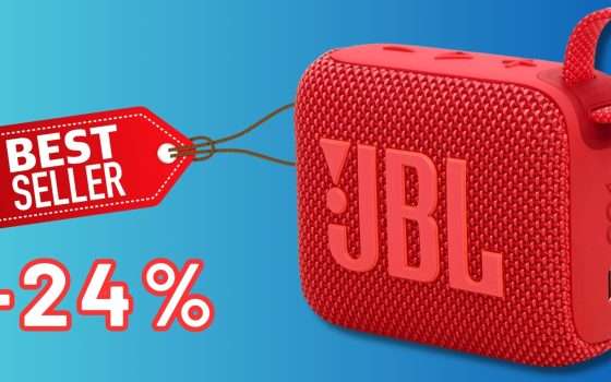 Piccolo e potente: JBL GO 4 è lo speaker Bluetooth da comprare con 40€