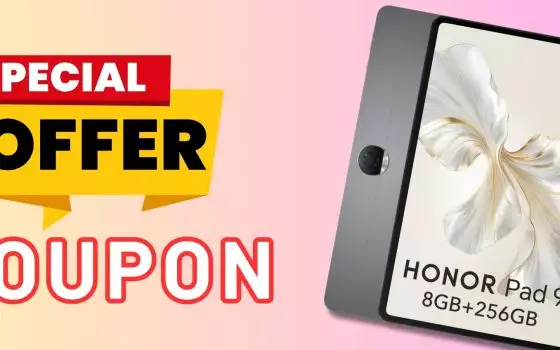 HONOR Pad 9 è il tablet dal design SLIM e display supremo (2k), gran sconto