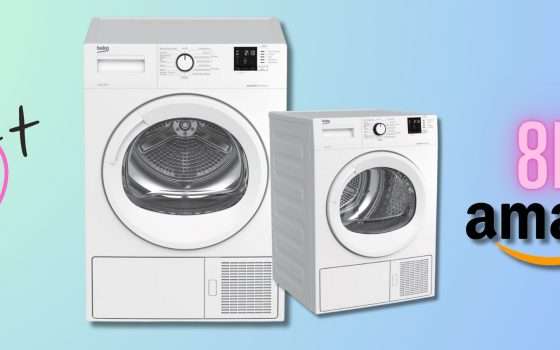 Beko DRX823N, asciugatrice 8KG e carico frontale: sconto 43% classe A++