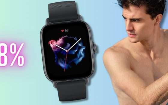 Scende sotto i 100€ Amazfit GTS 3, smartwatch che diventa assistente