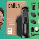 Braun Regolabarba e Tagliacapelli: kit 17 pezzi a prezzo regalo (-64%)