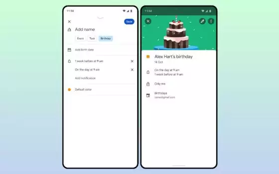 Google Calendar: i compleanni si potranno aggiungere a mano