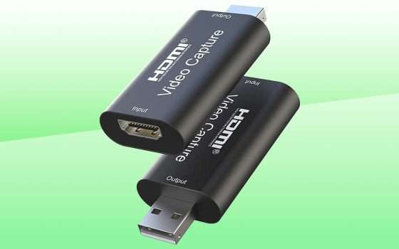 Scheda acquisizione HDMI-USB in OFFERTA LAMPO a 9€