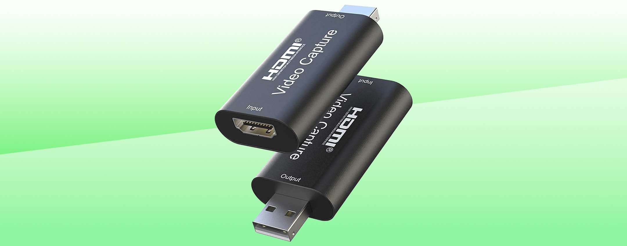 Scheda acquisizione HDMI-USB in OFFERTA LAMPO a 9€